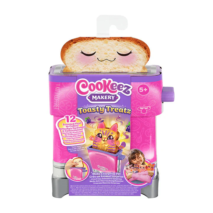 Cookeez Makery Toasty Treatz Scented Surprise Plush Toy by Snaps