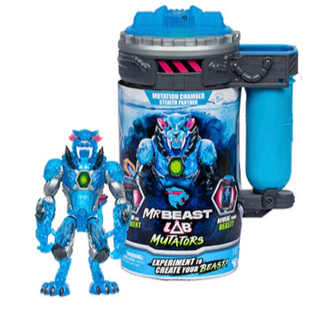 MrBeast Lab Mutators Mutation Chamber - 5.5" Panther Action Figure
