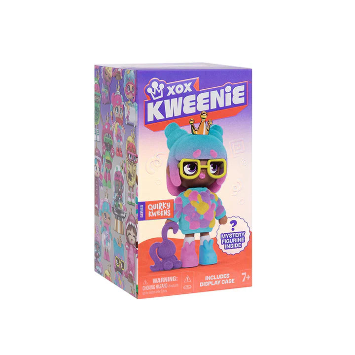 XOX Kweenies Collectible Blind Box Figurine with Display Case by Snaps