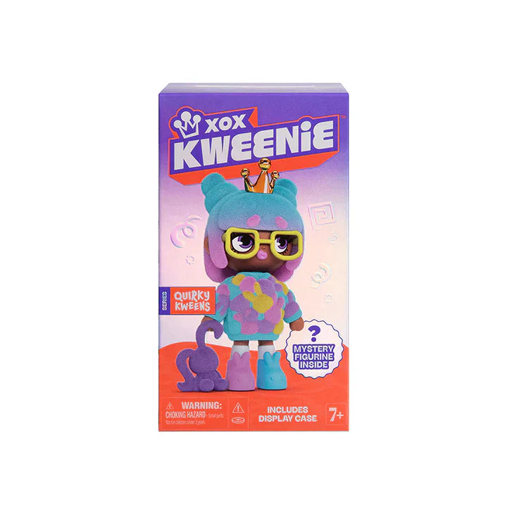 XOX Kweenies Collectible Blind Box Figurine with Display Case by Snaps