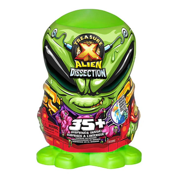 Treasure X Mega Alien Dissection Kit - 12 Inch Toy with 35+ Surprises