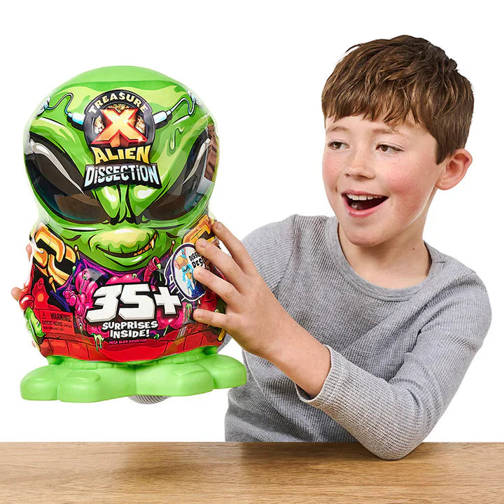 Treasure X Mega Alien Dissection Kit - 12 Inch Toy with 35+ Surprises