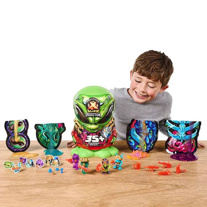 Treasure X Mega Alien Dissection Kit - 12 Inch Toy with 35+ Surprises