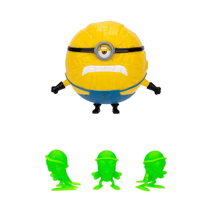 Despicable Me 4 Mega Minion Jerry Crash & Roll 4in Action Figure