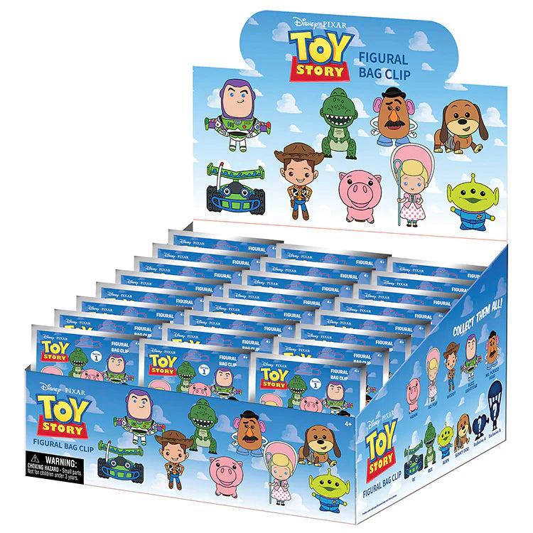 Disney Pixar Toy Story 30th Anniversary 3D Foam Collectable Keychains