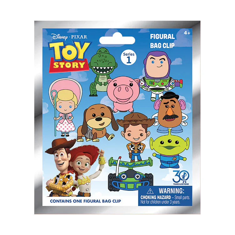 Disney Pixar Toy Story 30th Anniversary 3D Foam Collectable Keychains