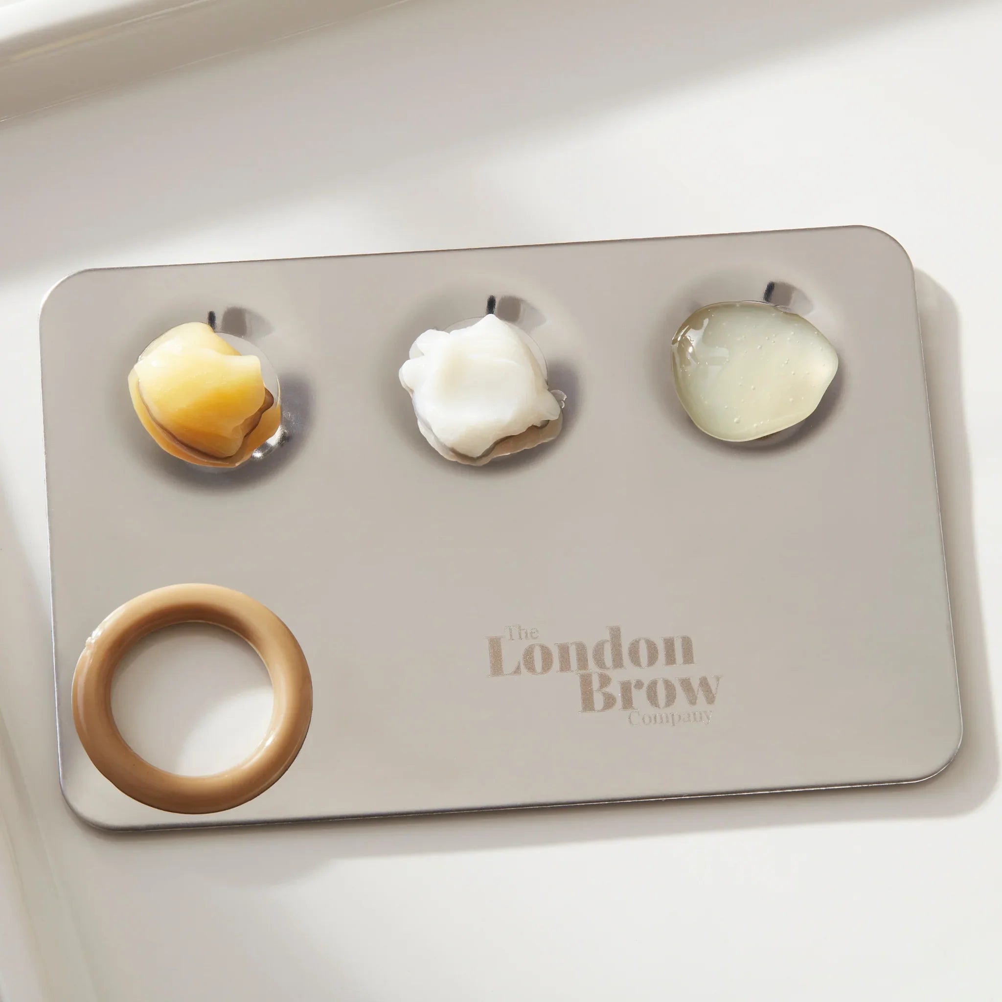 London Brow Stainless Steel Mixing Palette for Tint & Lamination