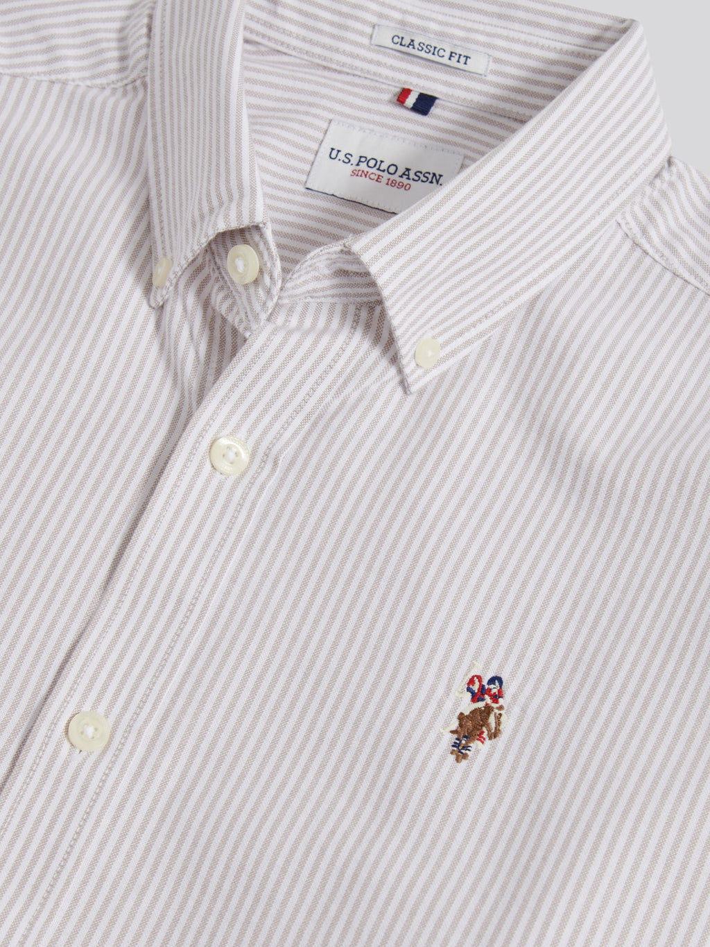 Mens Oxford Stripe  Shirt Atmosphere