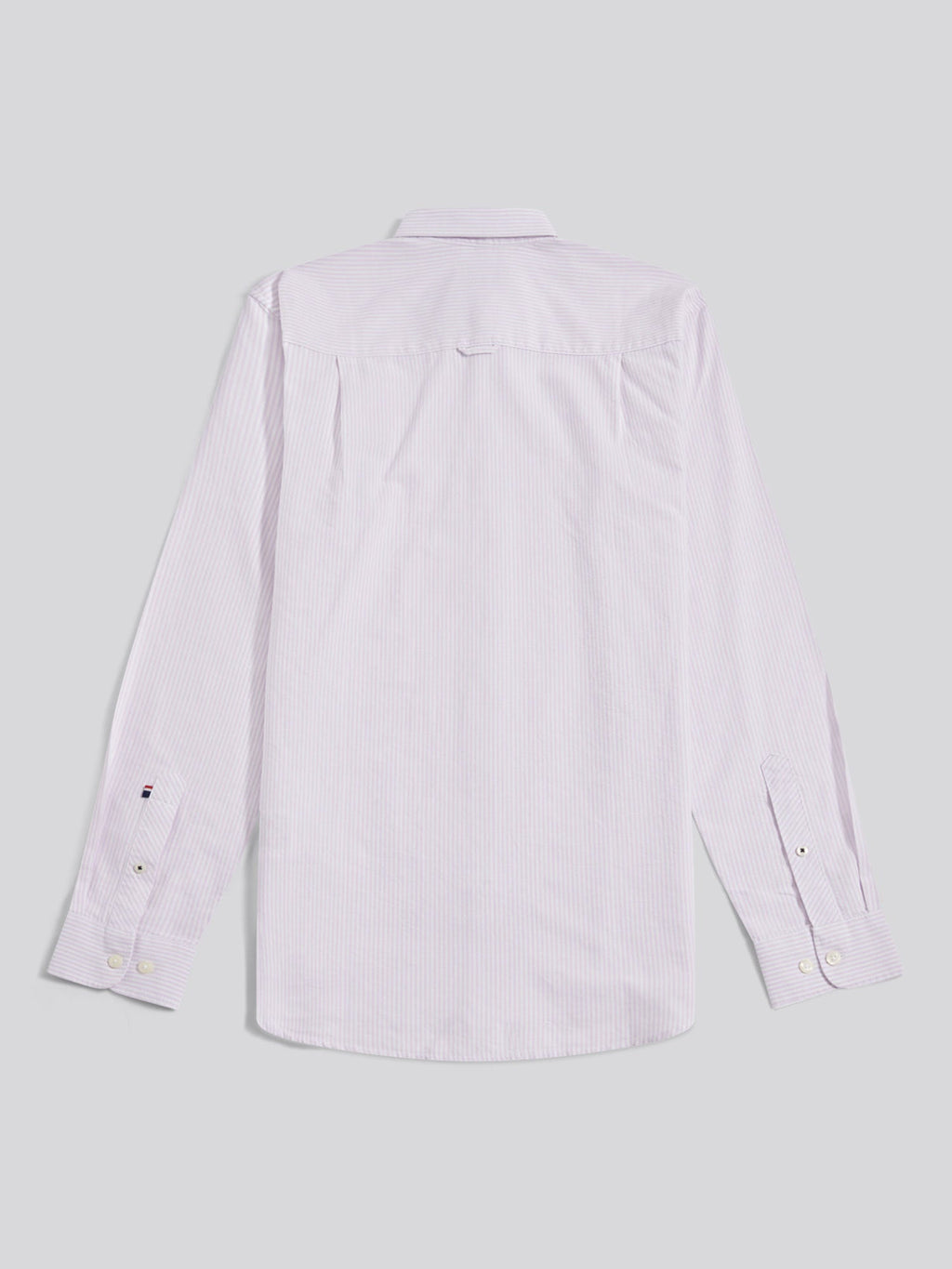 Mens Oxford Stripe  Shirt Lilac Breeze