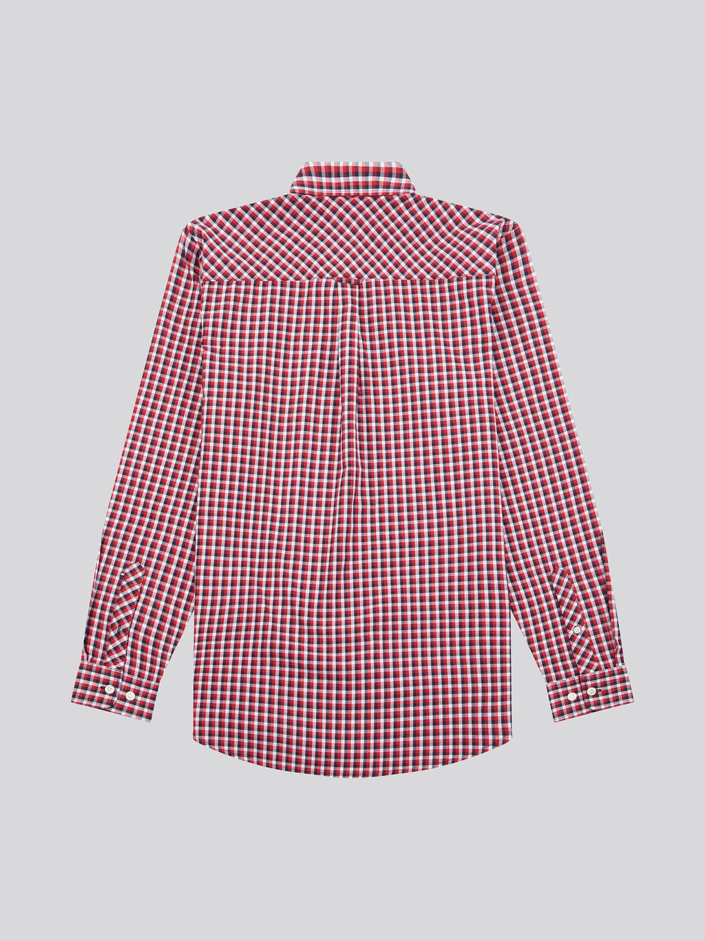 Mens Gingham Shirt in Multi