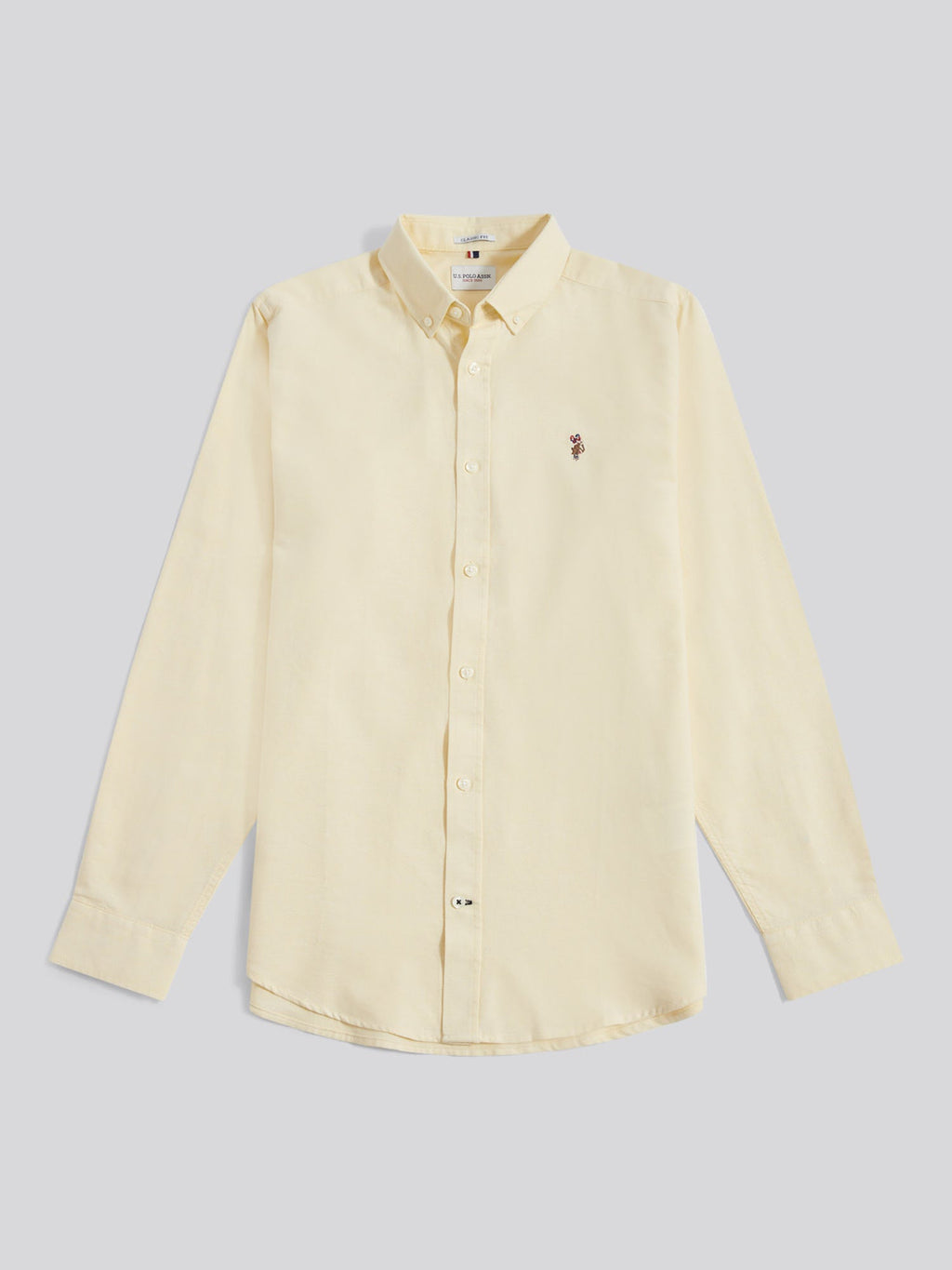 Mens Peached Oxford Shirt French Vanilla