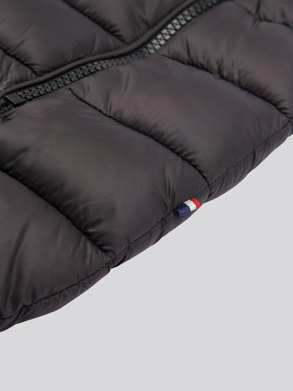 Mens Bound Quilted Gilet Black Bright White DHM
