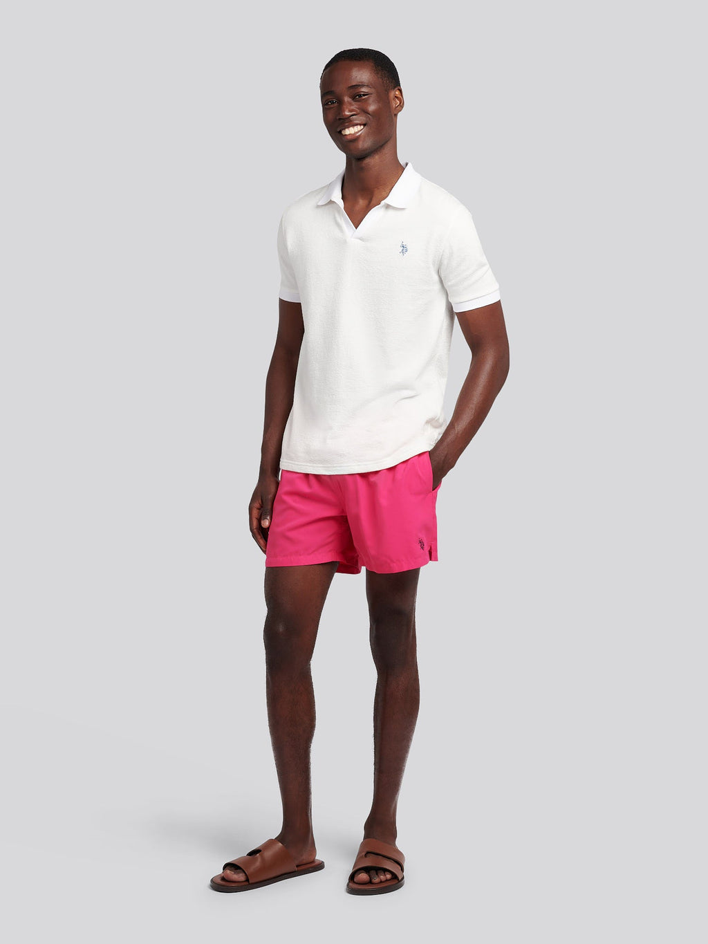 Mens Core Swim Short Raspberry Sorbet