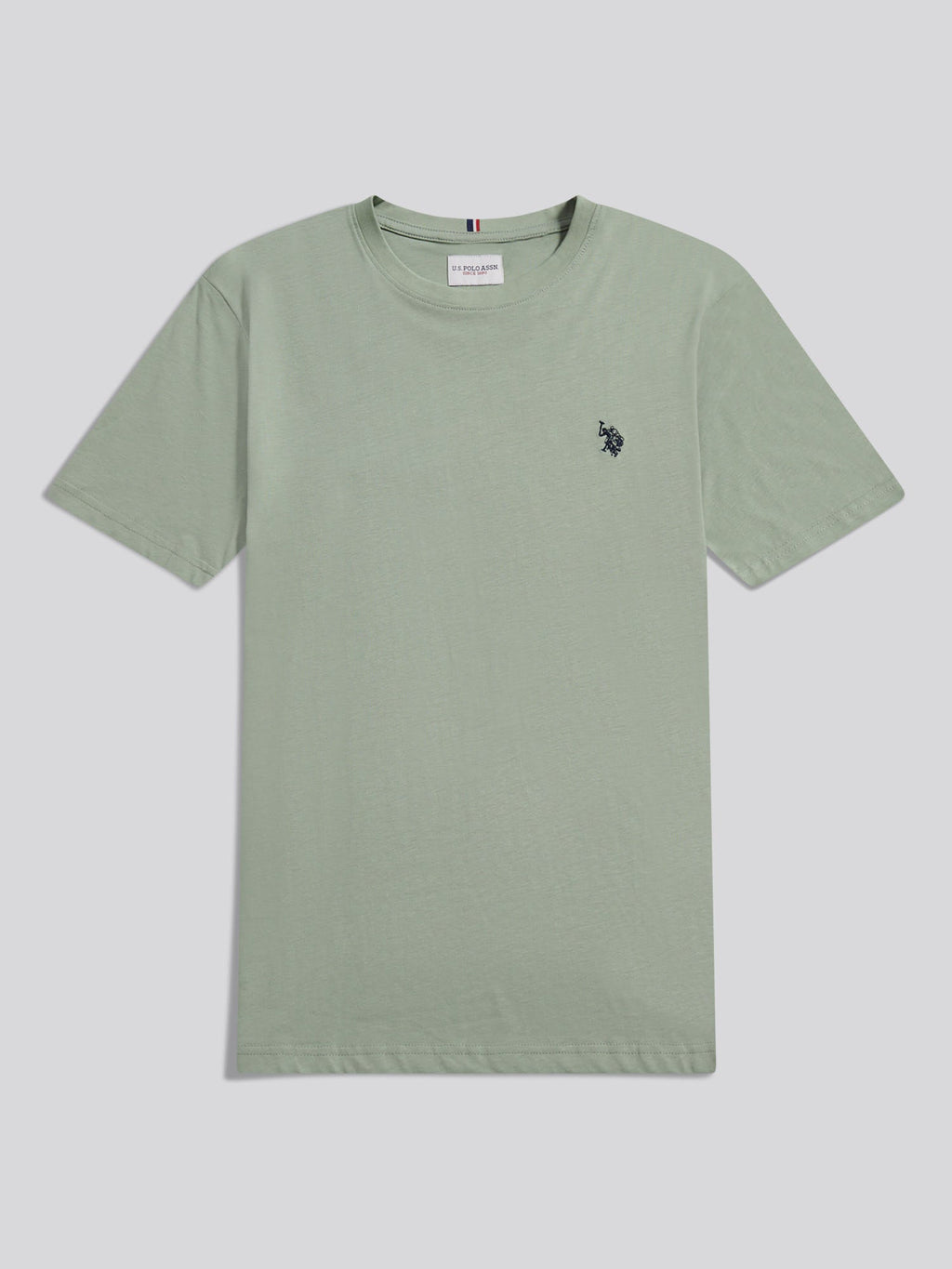 Mens Double Horsemen T-Shirt Iceberg Green