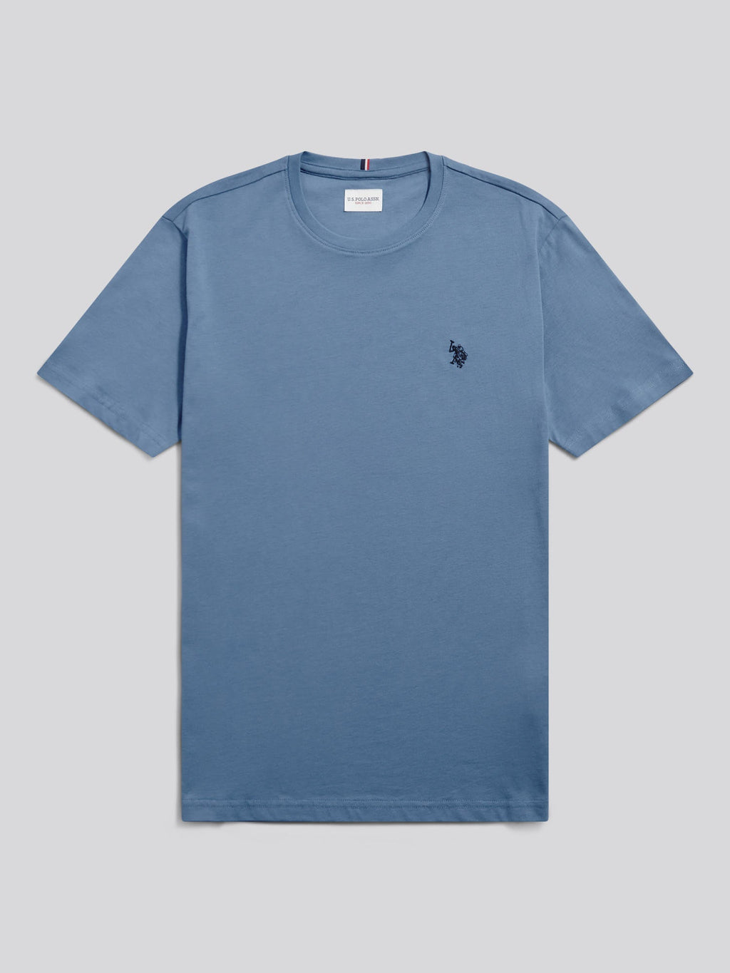 Mens Double Horsemen T-Shirt Blue Horizon