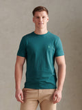 Mens Double Horsemen T-Shirt Mediterranea