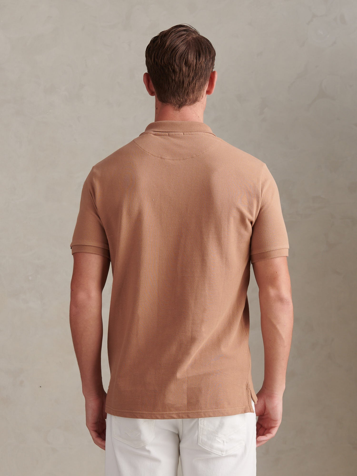 Mens Double Horsemen Polo Shirt Burro