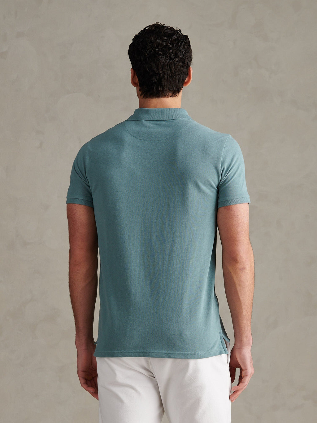 Mens Double Horsemen Polo Shirt Arctic
