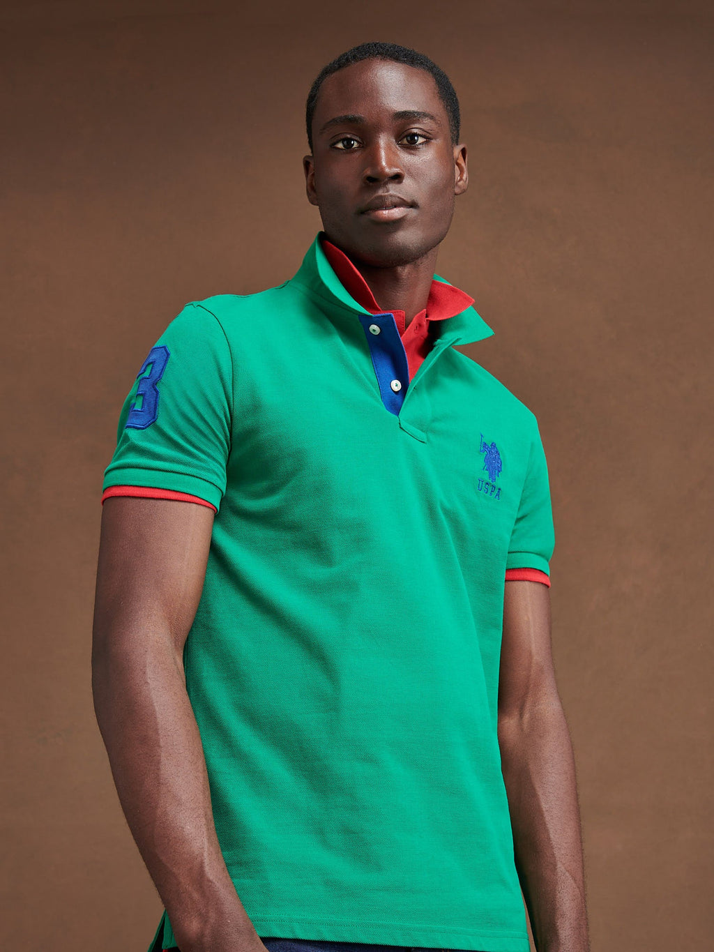Mens Player 3 Polo Shirt Lush Meadow