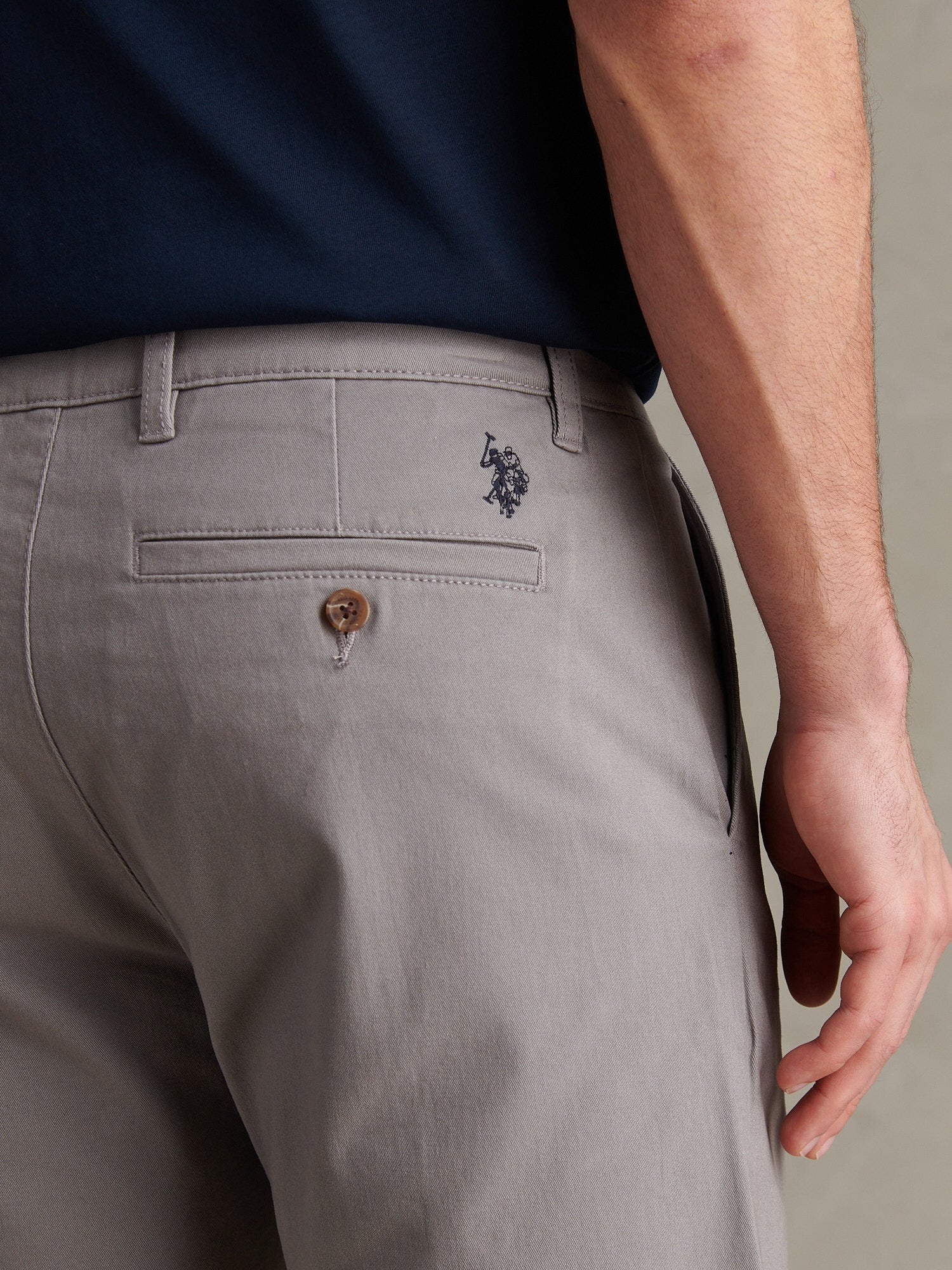 Mens Classic Chinos Shorts December Sky