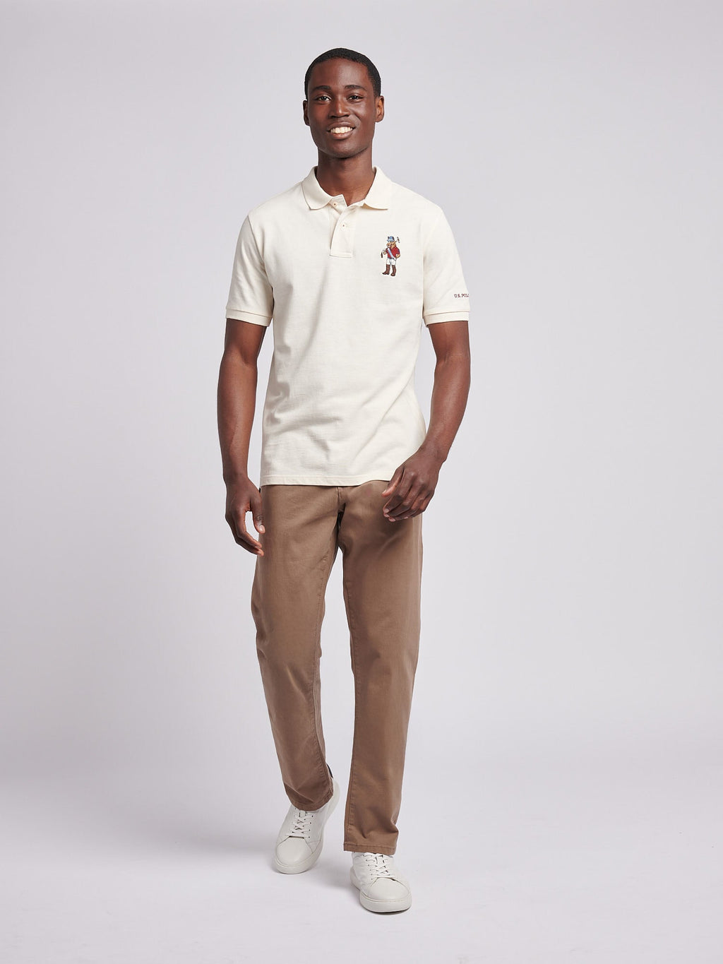 Mens Classic Chinos Shitake
