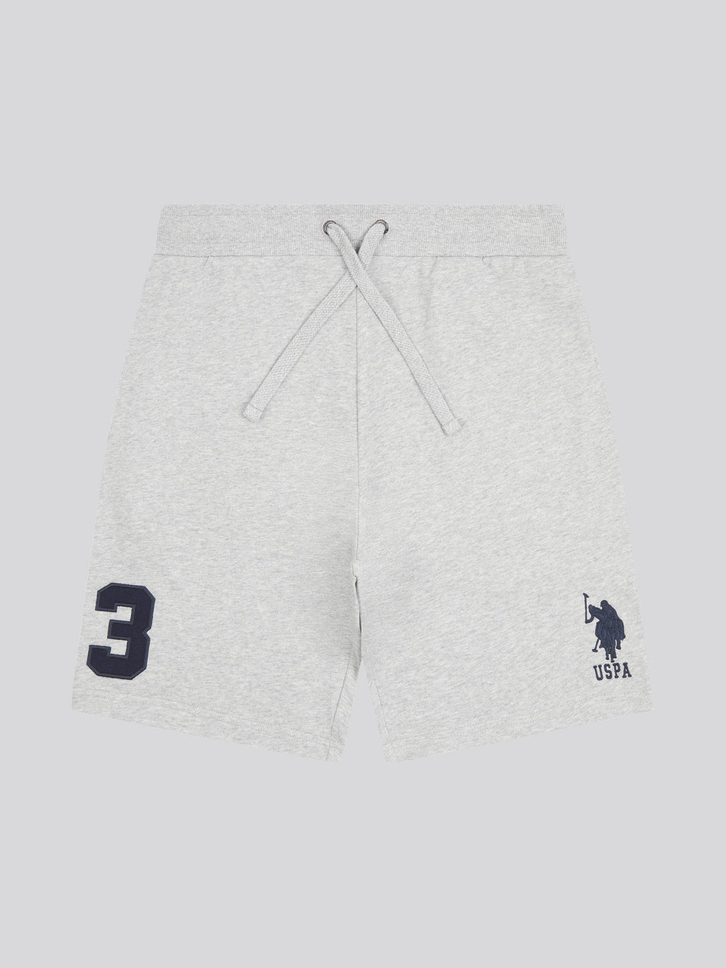 Mens Player 3 Sweat Shorts Mid Grey Marl