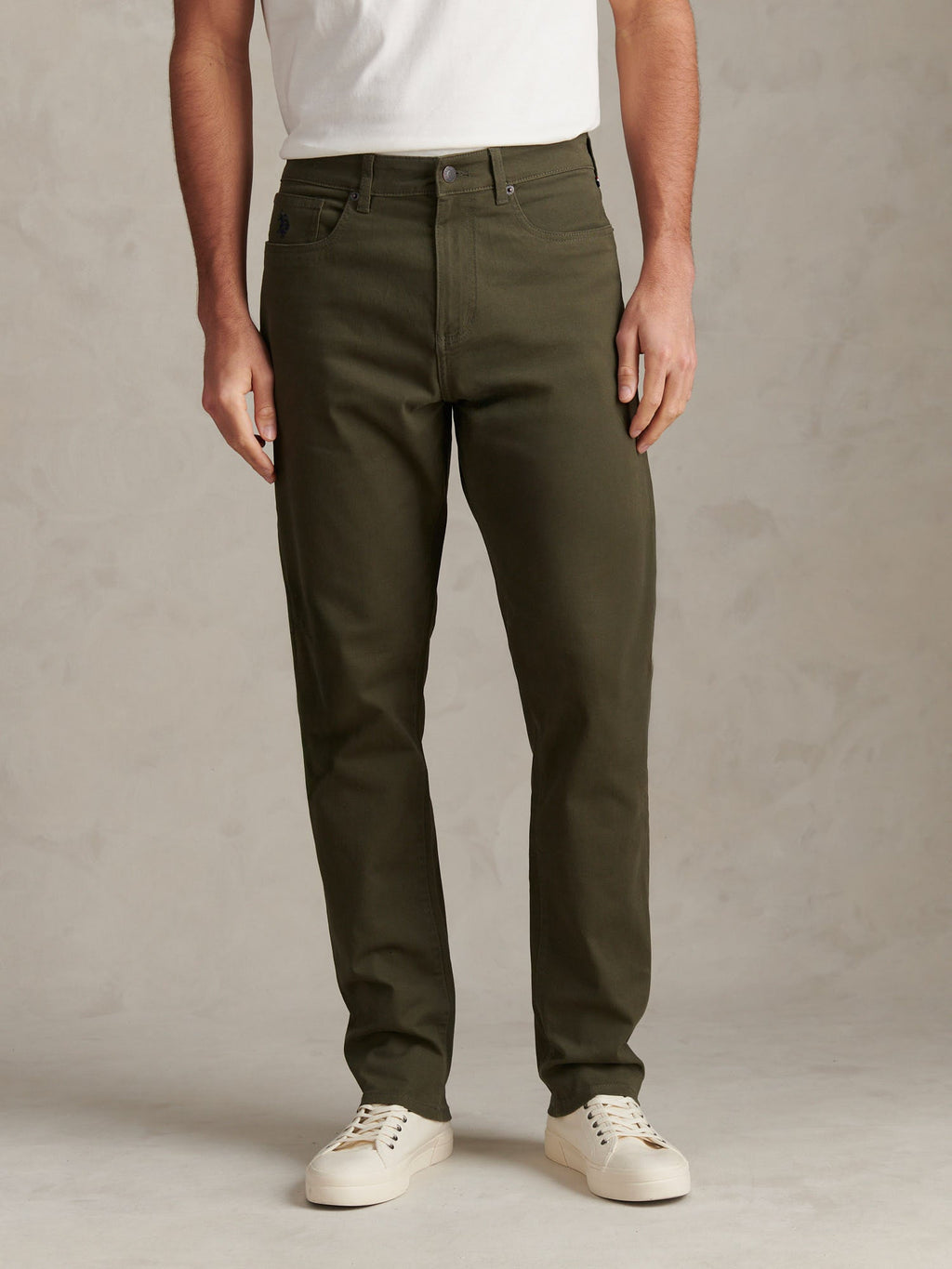 Mens Core 5 Pocket Trouser Forest Night