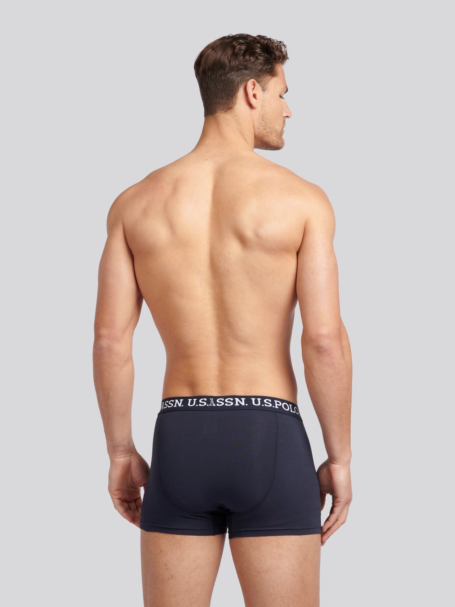 Mens 3 Pack USPA Trunk Dark Sapphire Navy