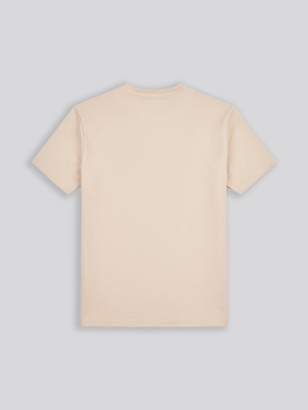 Mens Double Horsemen Twill T-Shirt in Doeskin
