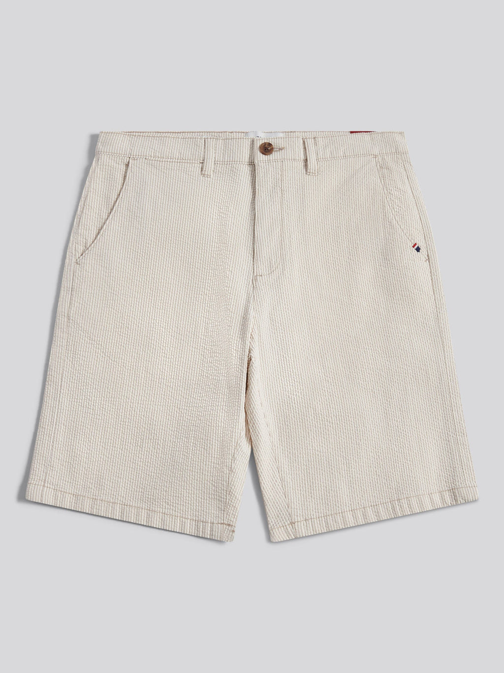 Mens Seersucker Chino Short Atmosphere