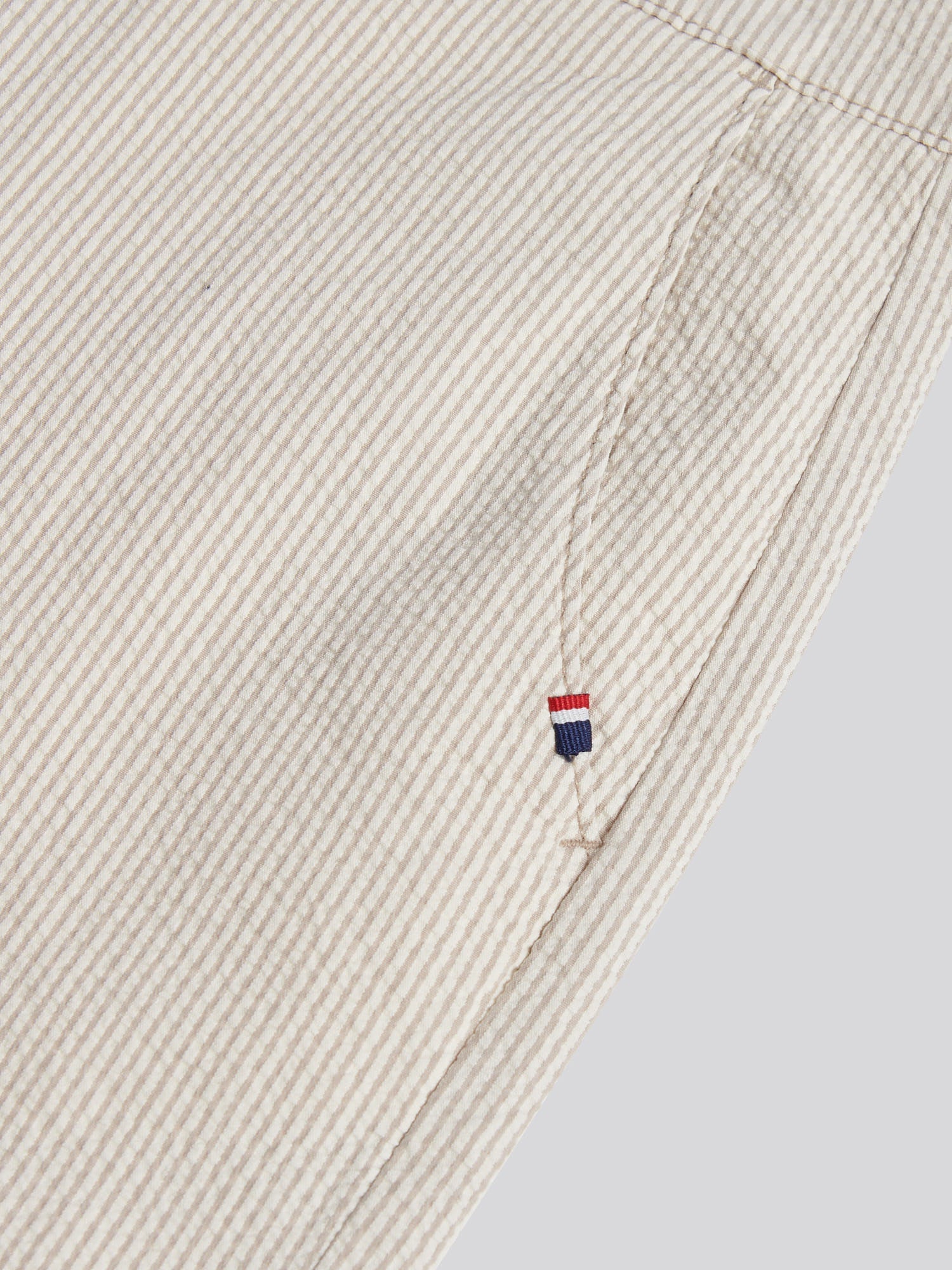 Mens Seersucker Chino Short Atmosphere