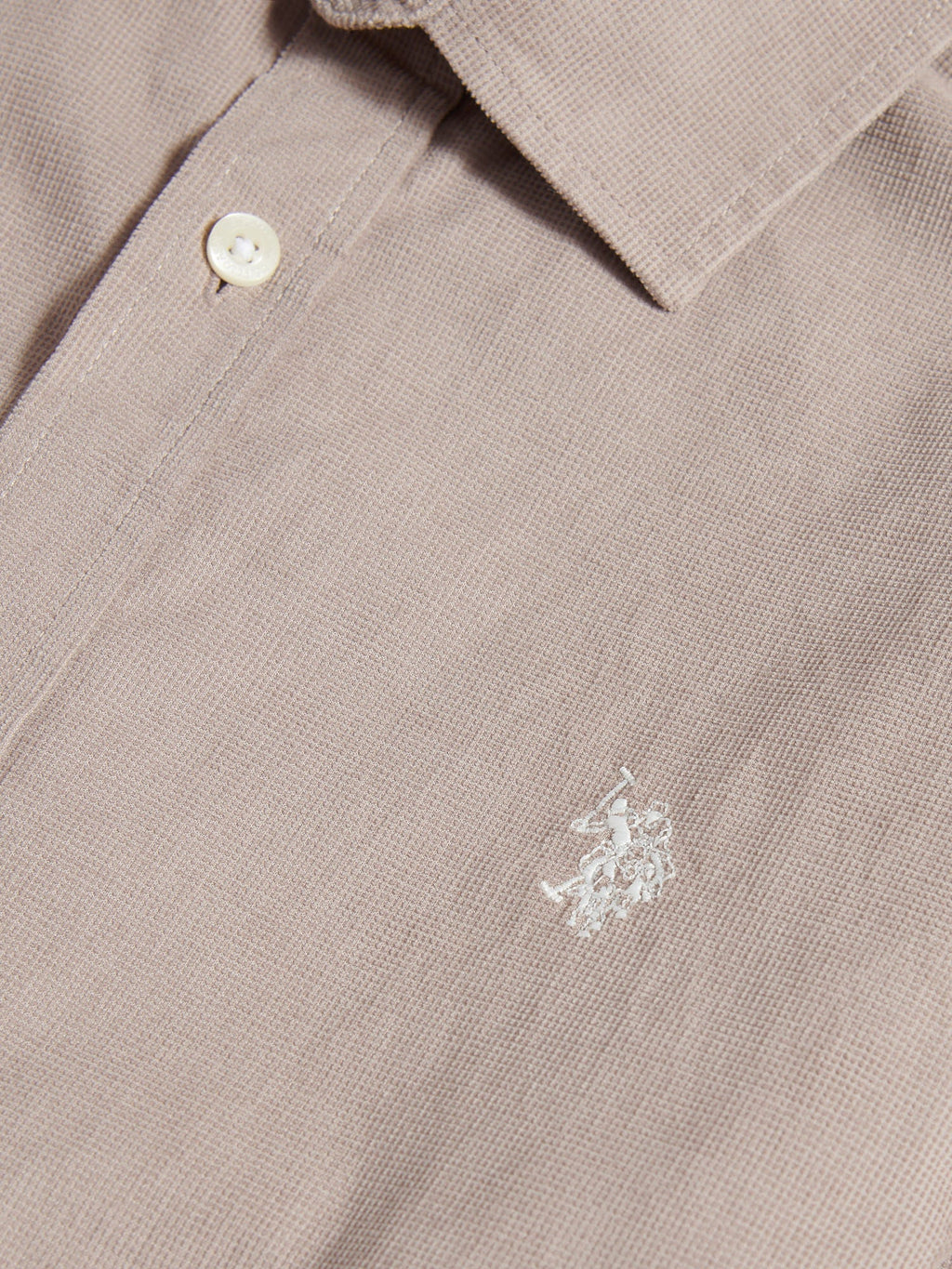 Mens Textured Corduroy Shirt in Atmosphere
