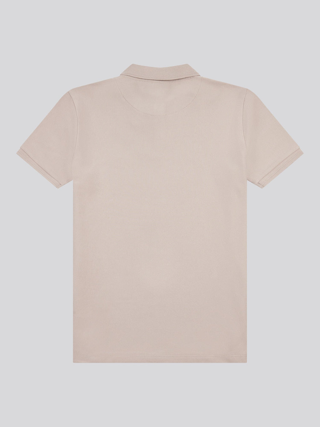 Mens Vertical Stripe Polo Shirt in Atmosphere