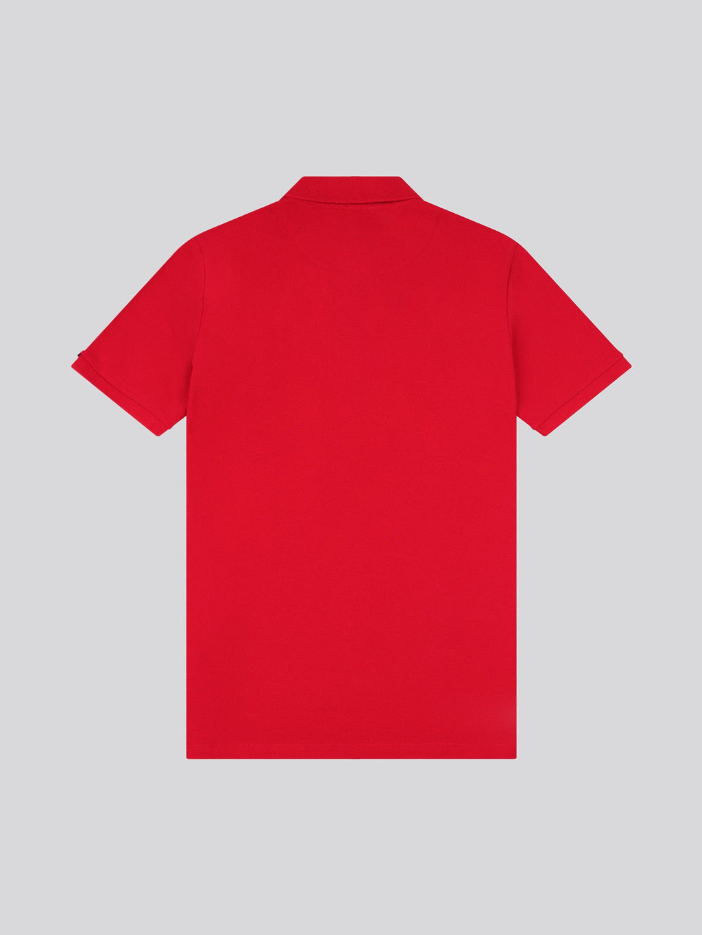 Mens Large Player Pique Polo Shirt in Haute Red
