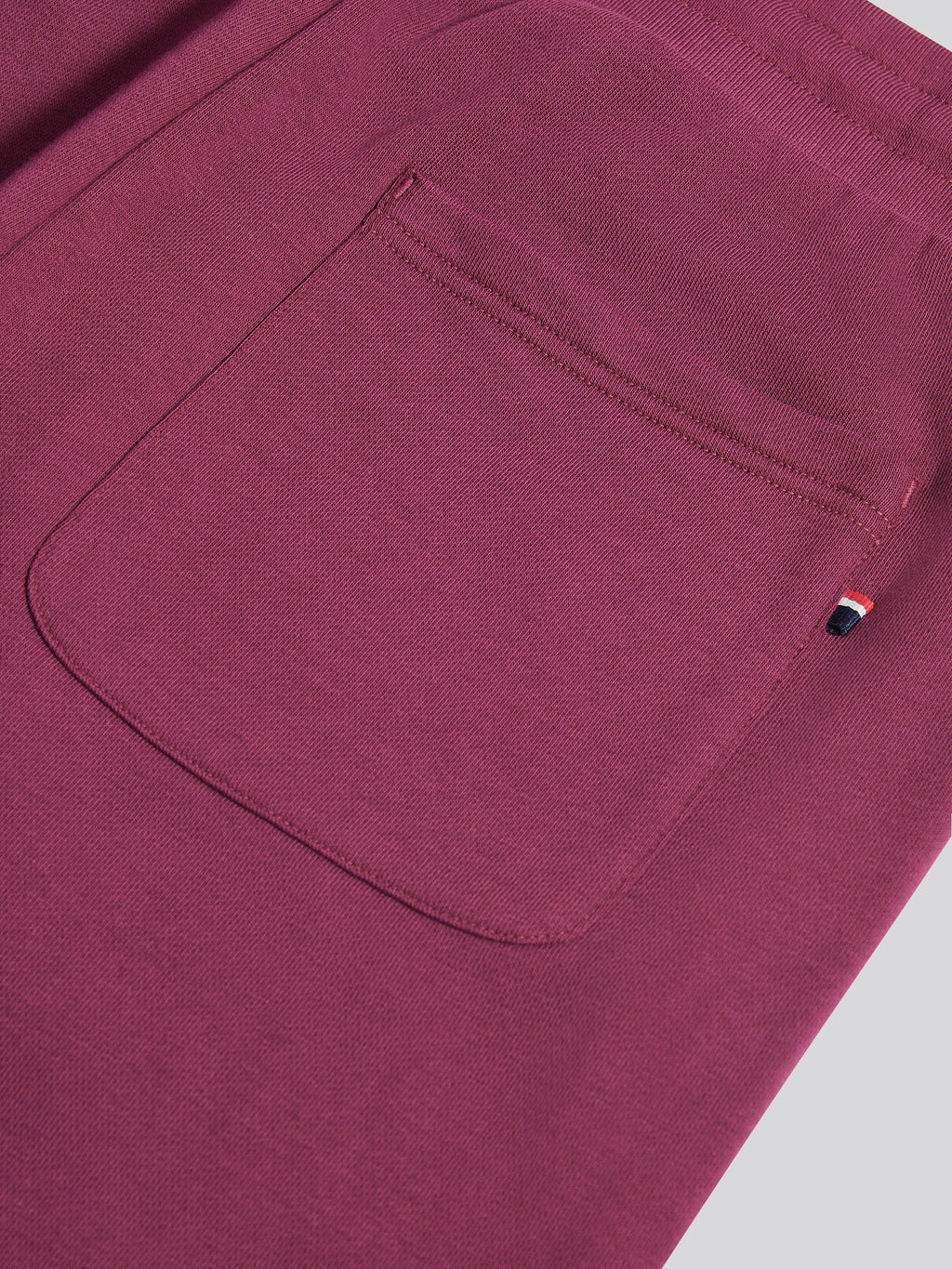 Mens Double Horsemen Loopback Jogger Grape Wine