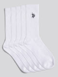 Mens 3 Pack Classic Sport Socks Bright White