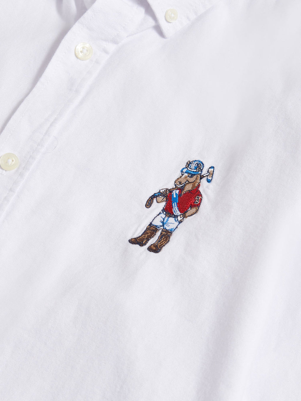Mens Chuck Oxford Shirt Bright White