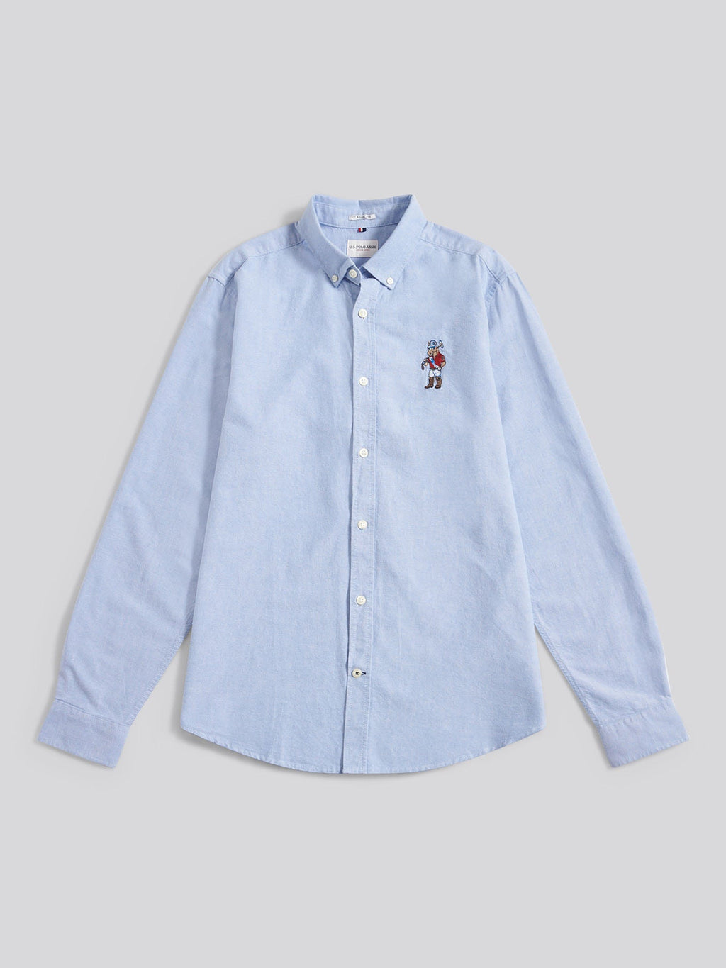 Mens Chuck Oxford Shirt Blue Yonder
