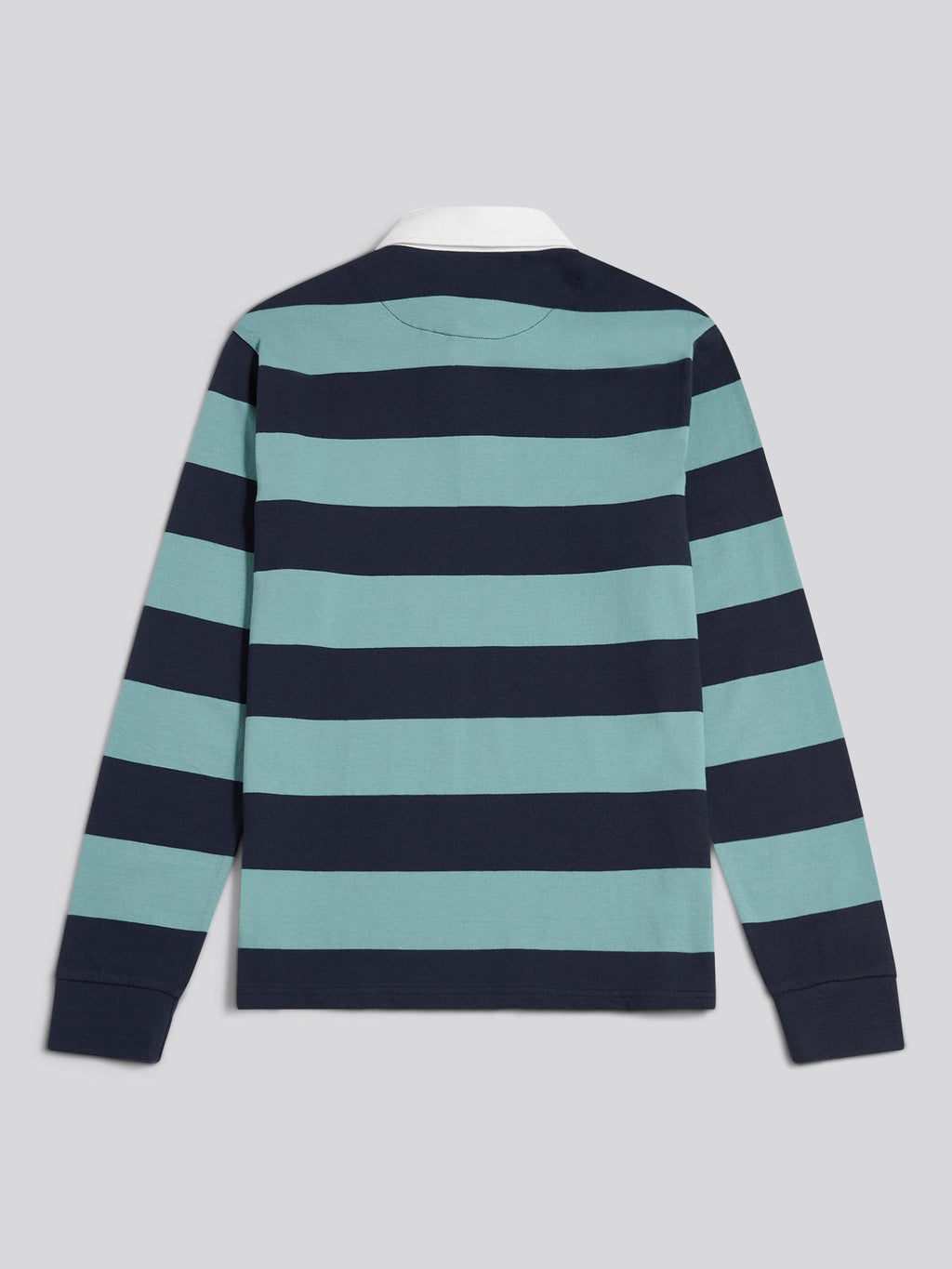 Mens Classic Stripe Rugby Shirt Arctic