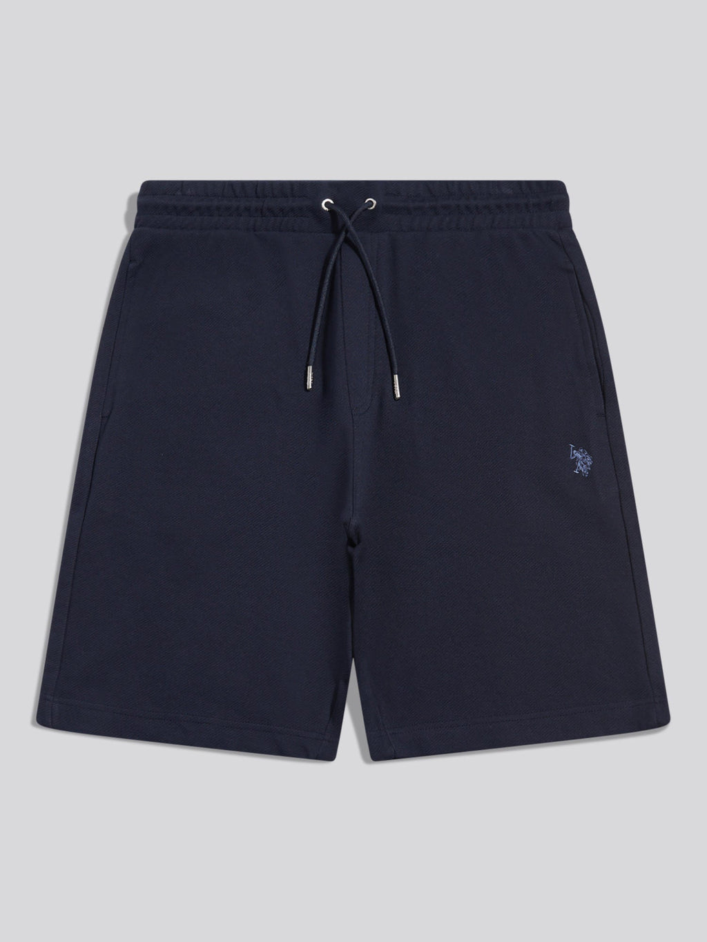 Mens Twill Texture Jersey Short Dark Sapphire Navy / Moonlight Blue DHM