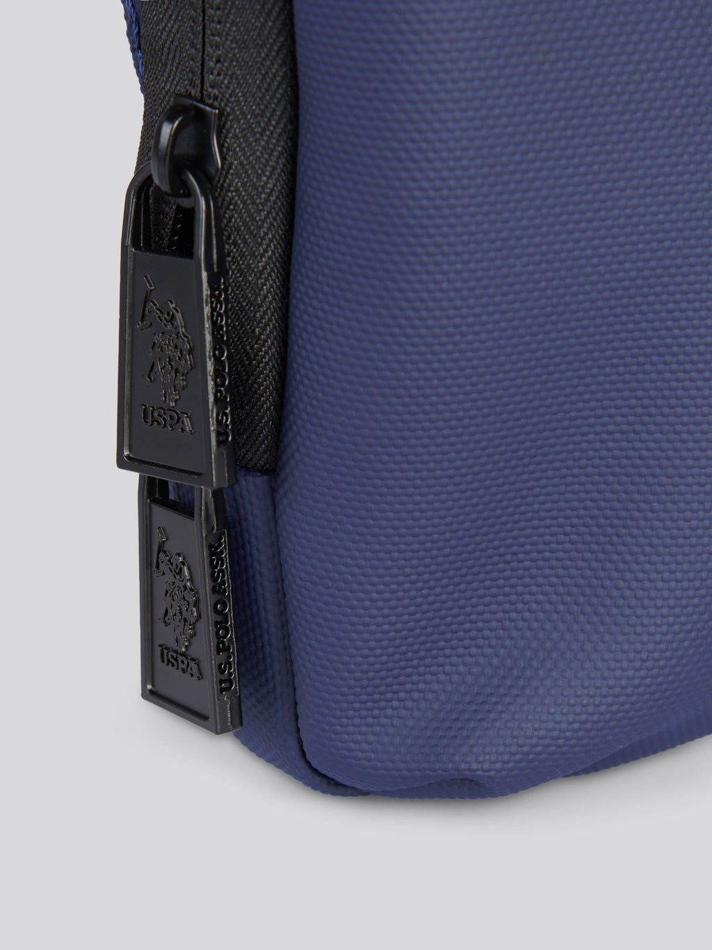 Mens Small Arrowhead Crossbody Bag in Navy