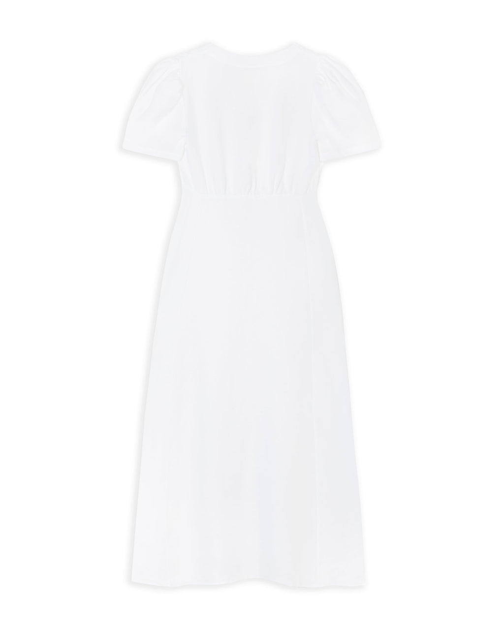Daisy Linen Dress  - White
