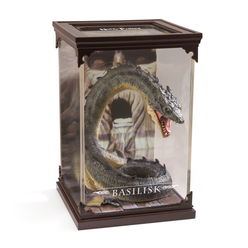 Noble Collection Harry Potter Basilisk Magical Creatures Diorama