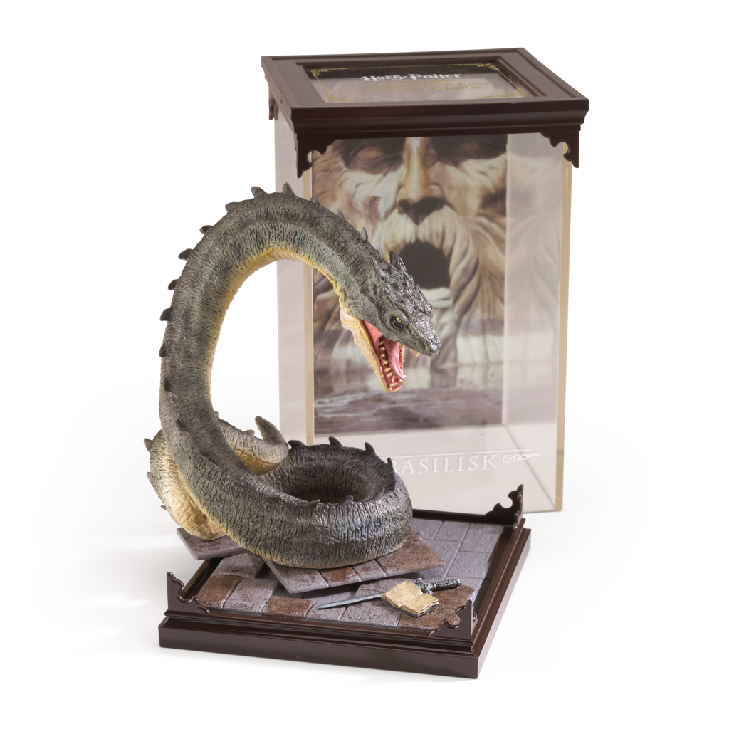 Noble Collection Harry Potter Basilisk Magical Creatures Diorama