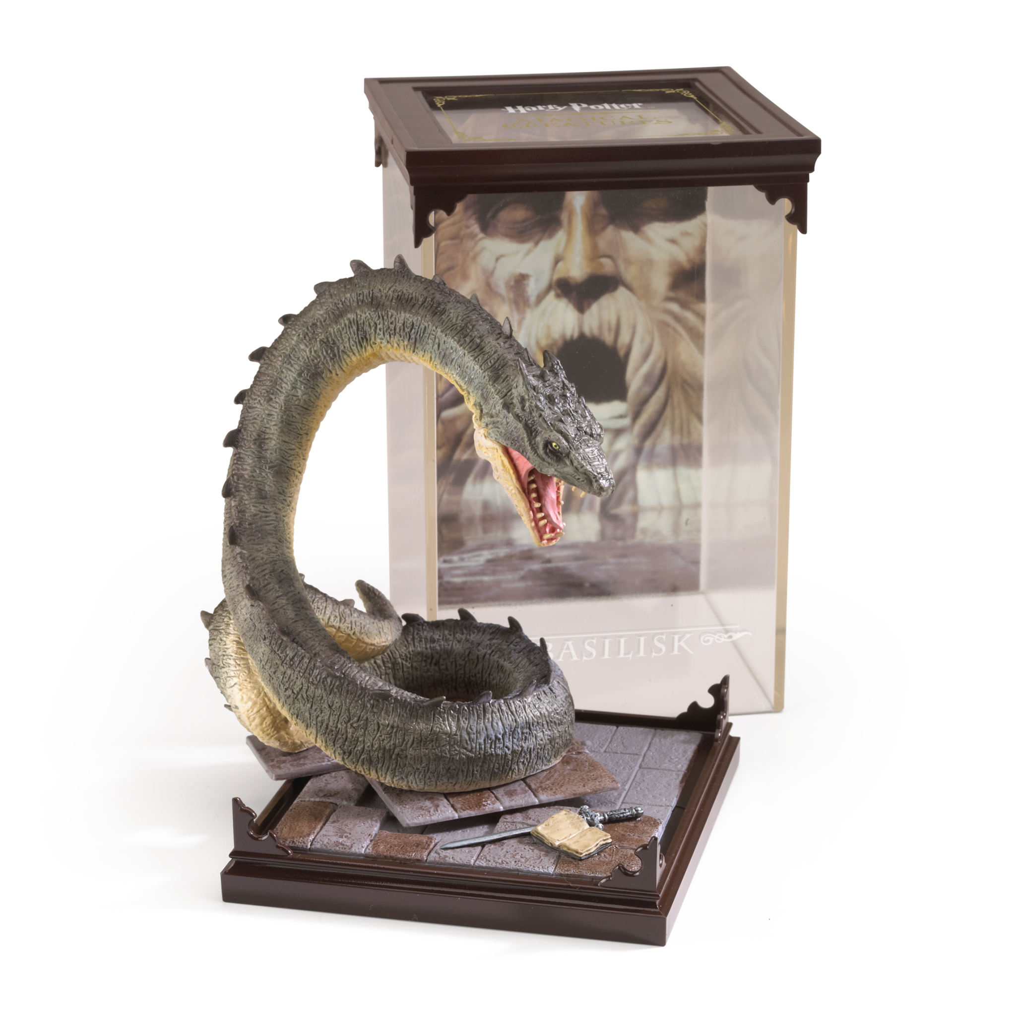 Noble Collection Harry Potter Basilisk Magical Creatures Diorama