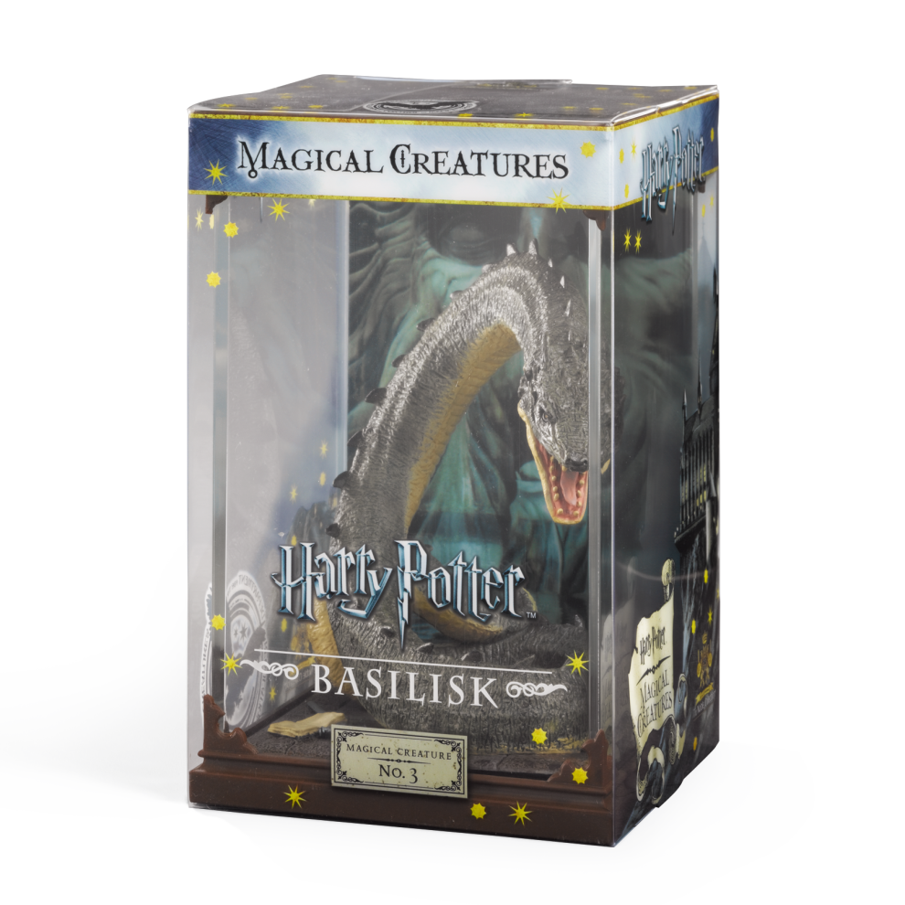 Noble Collection Harry Potter Basilisk Magical Creatures Diorama