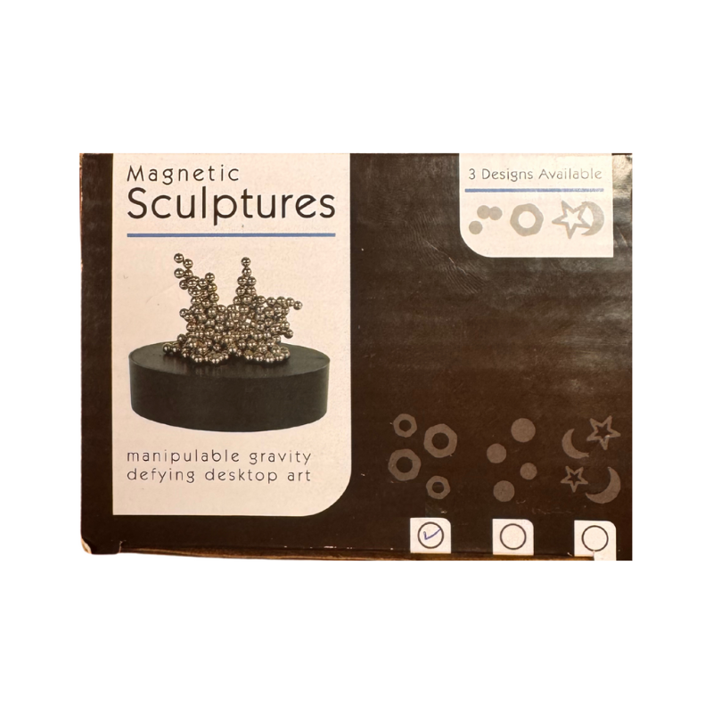 PoundFun Magnetic Sculpture Desk Toy | Neodymium Kinetic Art STEM Kit