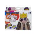 PoundFun DIY Yellow Birthday Crown Kit – Kids Personalised Craft Set