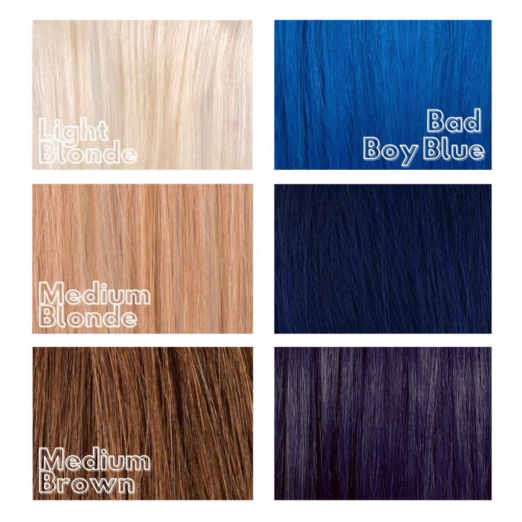 Manic Panic Bad Boy Blue Semi-Permanent Hair Dye | Vegan Royal Blue