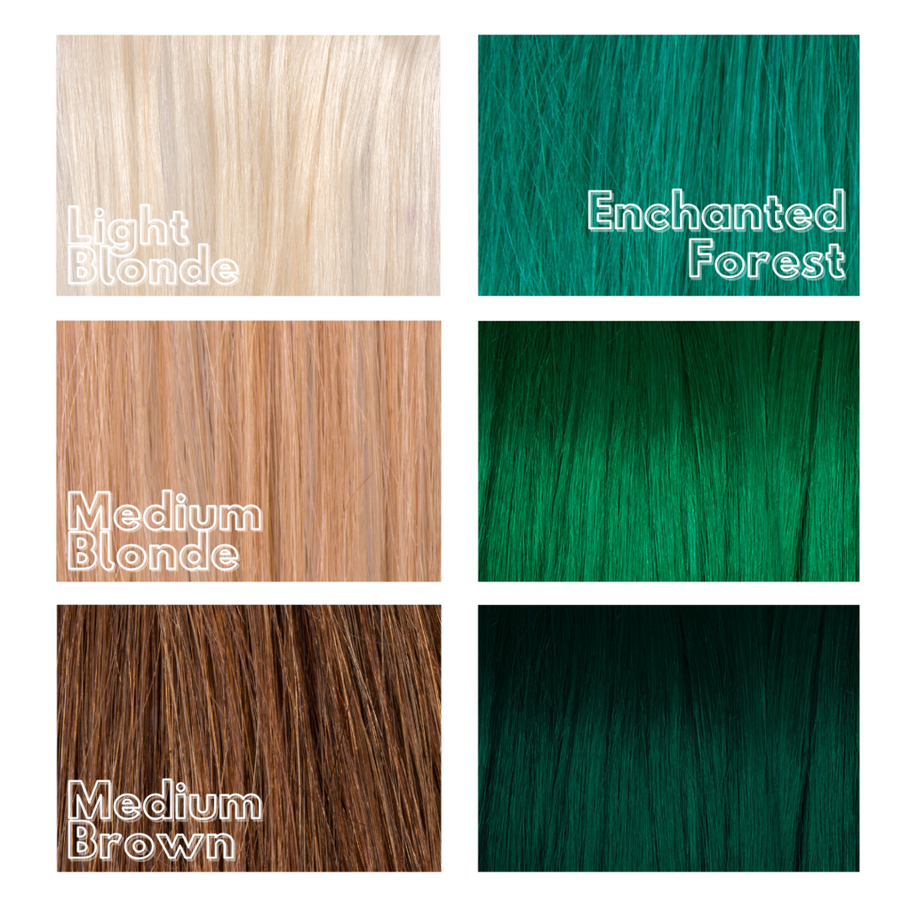 Manic Panic Enchanted Forest Green Semi-Permanent Hair Dye - 118ml Vegan